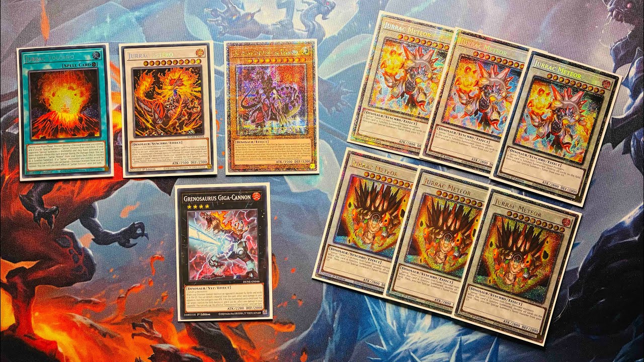 MUST Know Jurrac Combos ♾️💥Yu-Gi-Oh 🦖