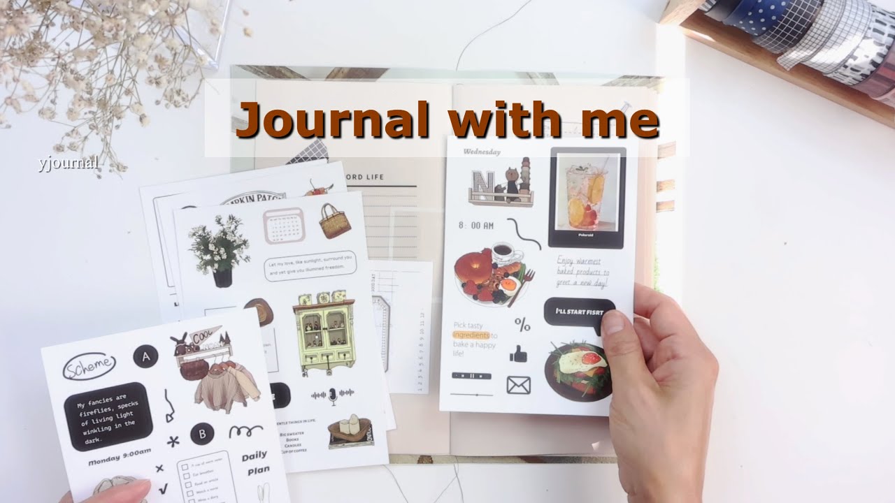 Journal With Me ✨ Aesthetic Journaling | Cozy Junk Journal