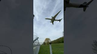 Come fly with me - awesome flyover A350 by @Lufthansa #MUC #airbus #landing #planespotting