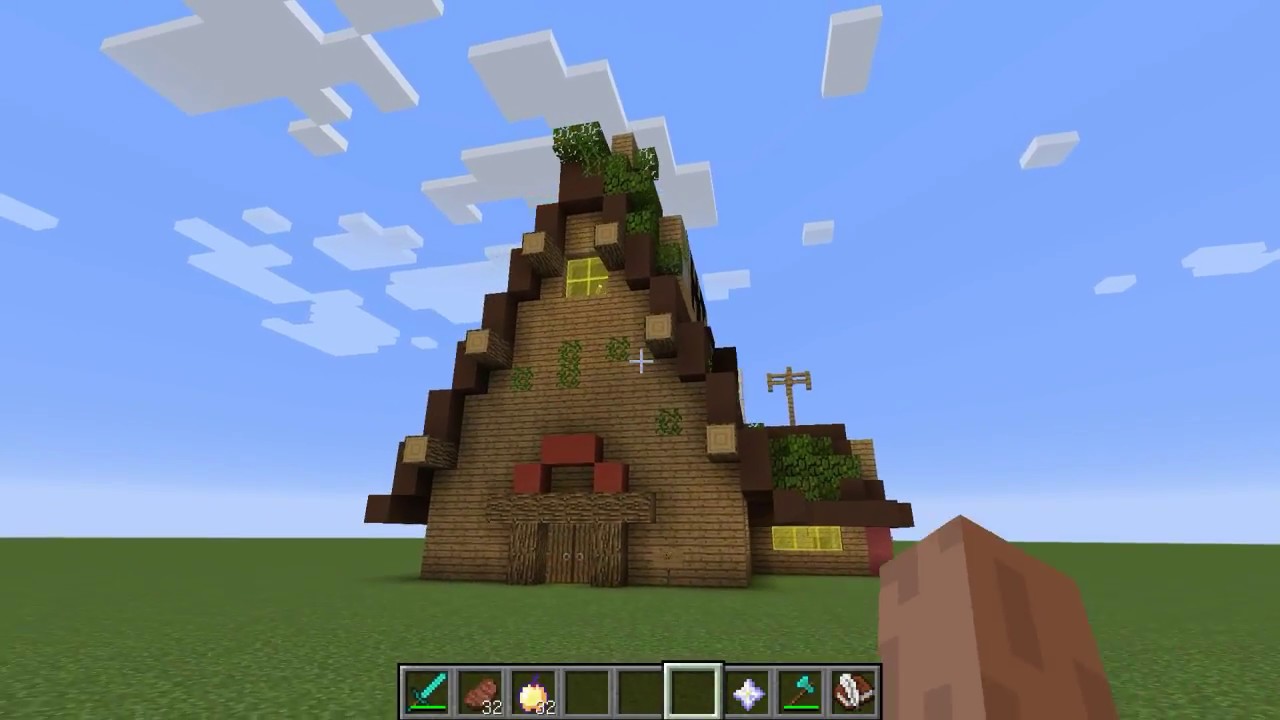 Хижина чудес майнкрафт карта