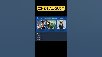 Hamster Daily Cipher & Combo 23 August | Hamster Daily Code | 23 August Hamster Daily Combo & Cipher