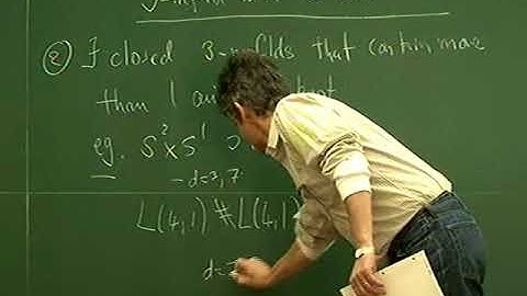 Alan Reid (University of Texas at Austin)  / Lecture 2 Alan / 2010-03-18