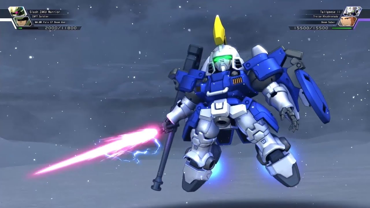 SD Gundam G Gen Cross Rays - OZ-00MS2 Tallgeese II (Treize Khushrenada) (Gundam Wing)
