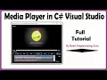 Media Player  in C# Visual Studio By Rohit Programming Zone