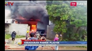 Korsleting di Bagian Mesin, Pabrik Biji Plastik Terbakar - BIP 26/04