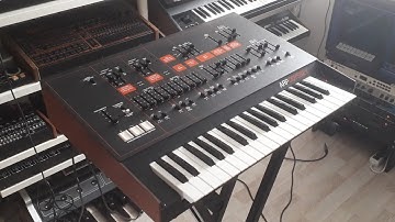 Doepfer Dark Time Step Sequencer + old ARP Odyssey MK.III