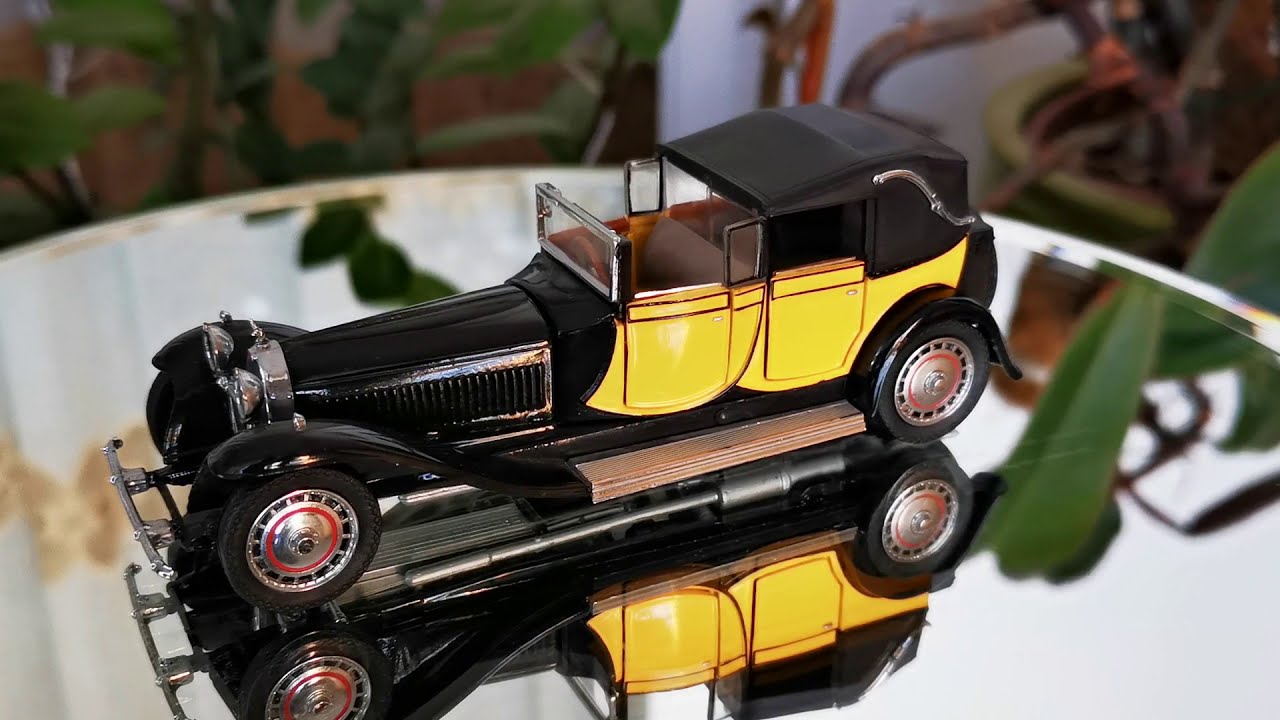 BUGATTI ROYALE - шедевр инженерной мысли 20-х годов. Модель от Franklin Mint