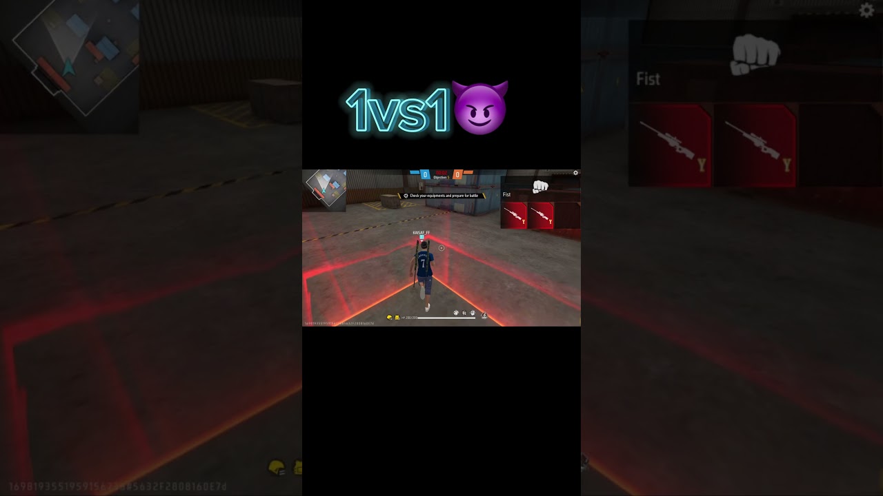 Awm ka jalwa 🎯1vs1😈 The power of sniper #freefire #viral