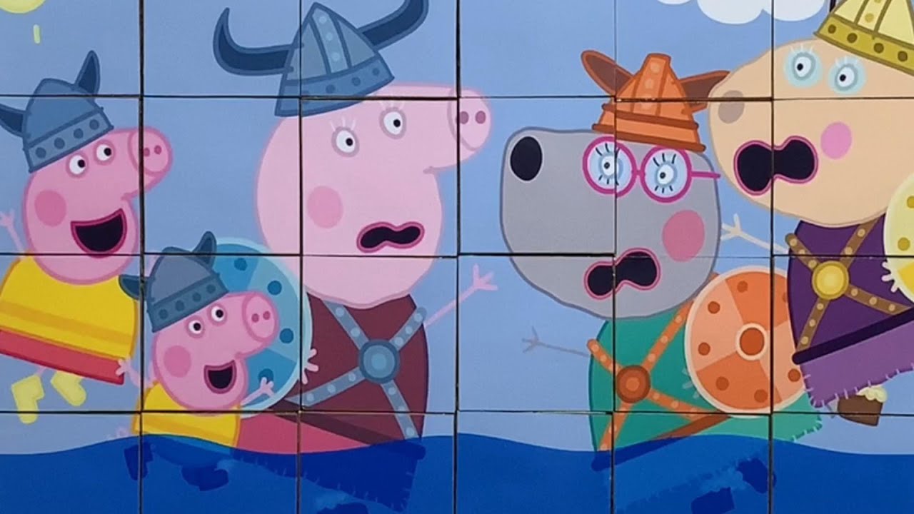 peppa-pig-becomes-a-viking-peppa-pig-puzzle-for-kids-and-for-fun