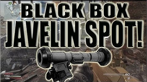 Black Box - Javelin Opening Route Spot to B Flag!