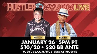 Wesley, Ronnie & DJ Washburn Play $10/20/40 No Limit Hold'em - Commentary by RaverPoker