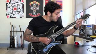 How to play 'Apocalyptic City' by Testament Guitar Solo Lesson