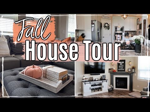 new!-fall-house-tour-2019-🍁-modern-farmhouse-decor-::-decorate-with-me-::-this-crazy-life