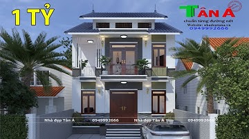 Mẫu Biệt Thự 2 Tầng Mái Lệch 1 TỶ Đẹp Không Tỳ Vết Tại Nghệ An Khiến Ai Cũng Mê Mẩn