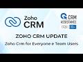 Zoho Crm for Everyone: nuova interfaccia e team users