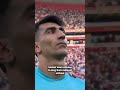Iranian #qatar2022 team refuses to sing national anthem, seen as solidarity with protestors in #Iran