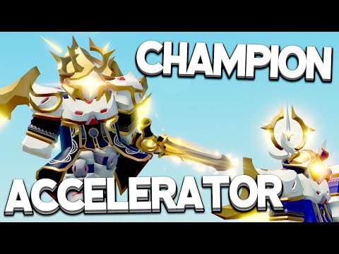 New Champion Accelerator Ranked PVP Reward Skin SHOWCASE! | TDS (Roblox)