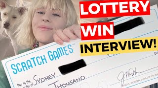 Life-Changing Lottery Win & TikTok Fame! Interview with Sydney Bean