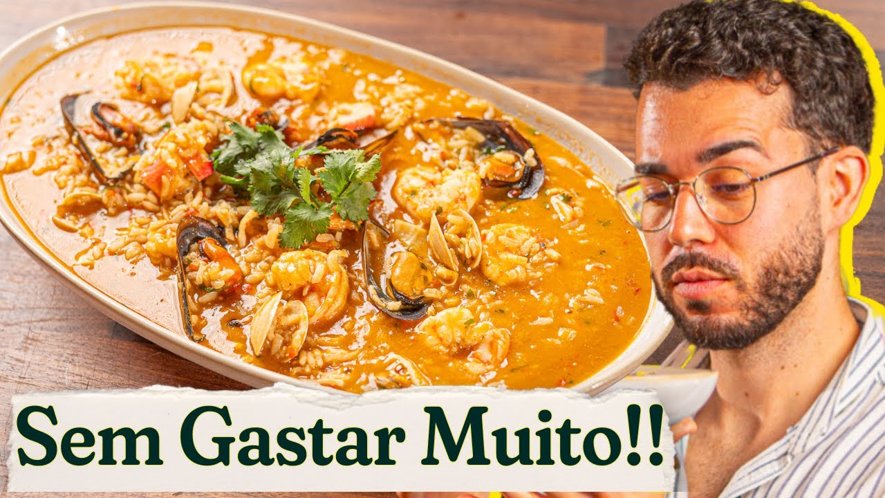 Arroz de Marisco Barato? SIM, e ficou incrível!