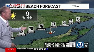 FORECAST: The comfortably warm & dry weather only lasts 1 more day
