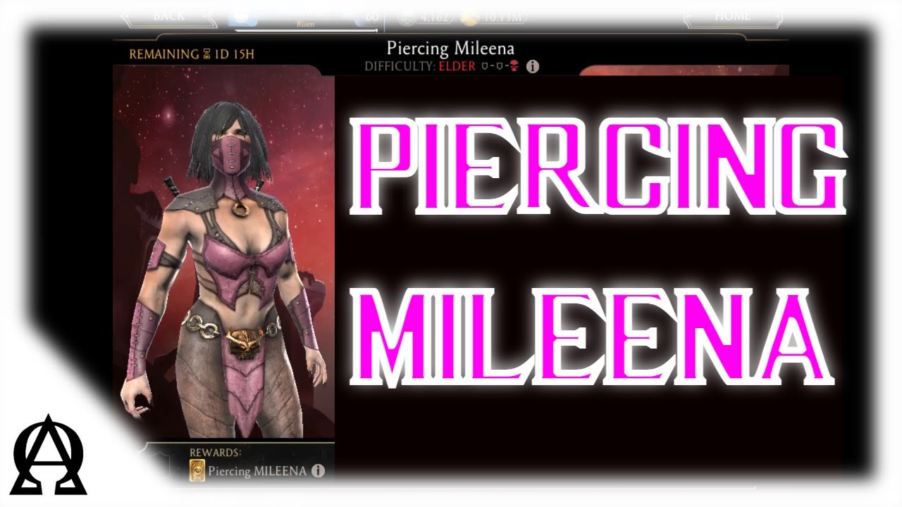 MK Mobile | Piercing Mileena Challenge Towers - YouTube