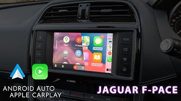 JAGUAR F-PACE InControl Touch - Apple CarPlay & Android Auto Integrated
