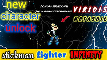 stickman fighter infinity - Unlock new character (viridis natashie) stickman fighter infinity modapk
