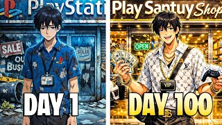 100 Hari Membangun Toko Game Terbaik Di Dunia 🎮🌍