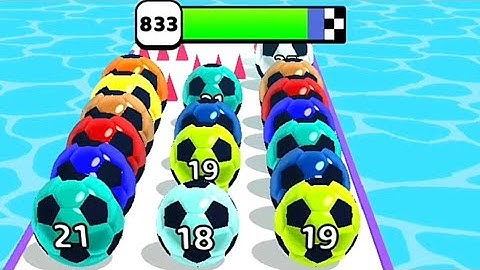 Marble Run 🏀 3D Game Color Ball Race Gameplay Android IOS Level 830