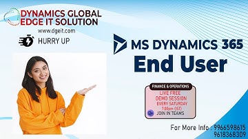 MS DYNAMICS 365 | FINANCE AND OPERATIONS | END USER | CONTENT | BROCHURE |