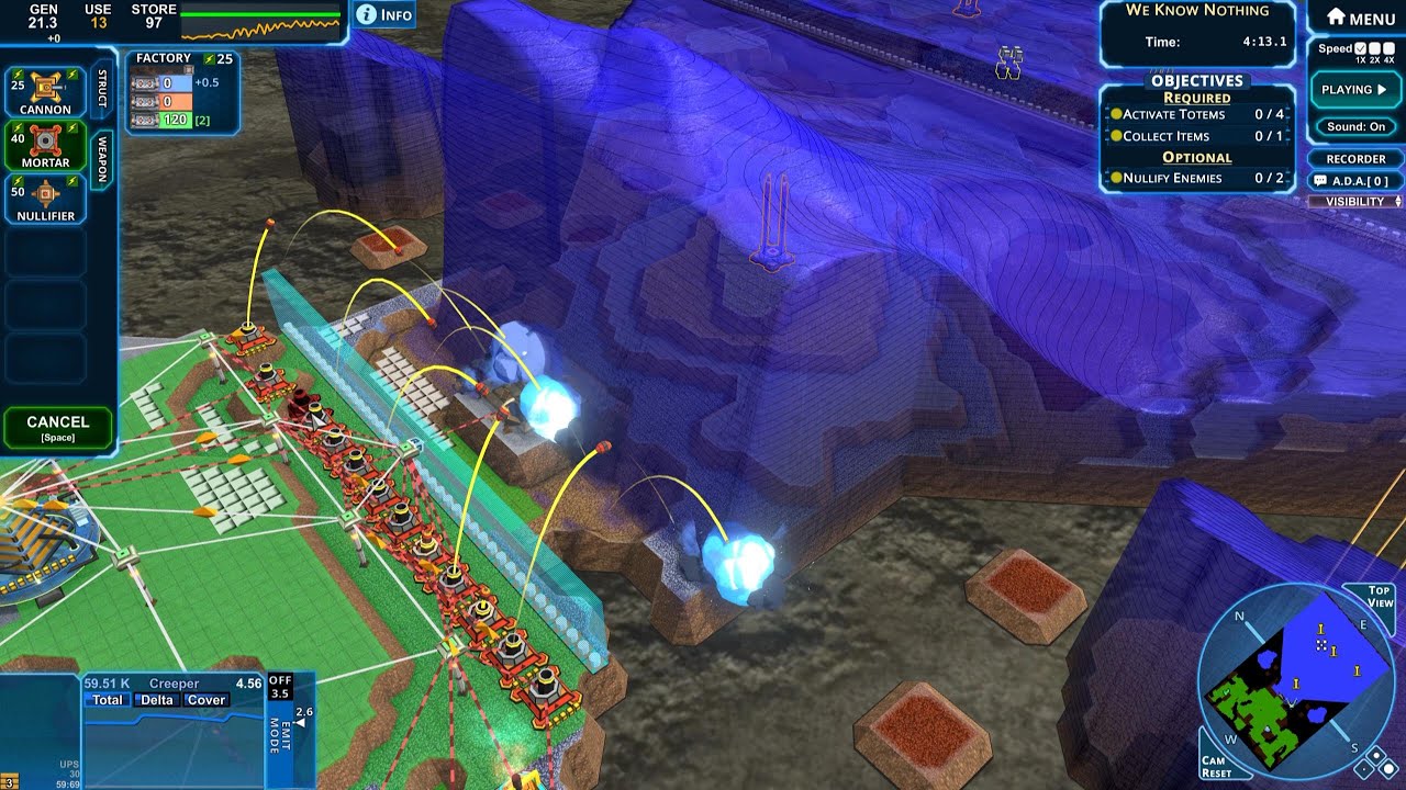 5 Creeper World4 å®æ³ We Know Nothing Youtube