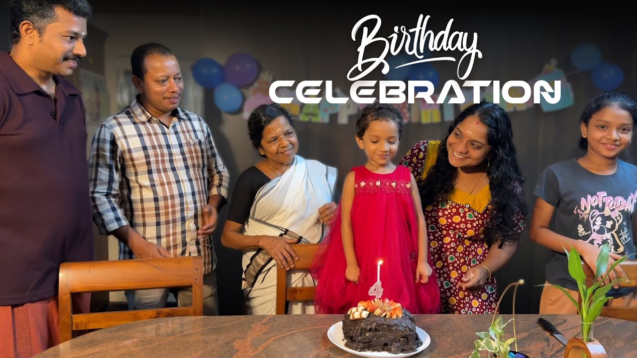 Dhami's Birthday Celebration | Puthettu family Vlog |