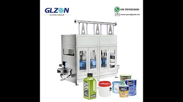 Industrial Paint Filling Machine | Automatic 5 Gallon Pail Filling Equipment for Paint Packaging