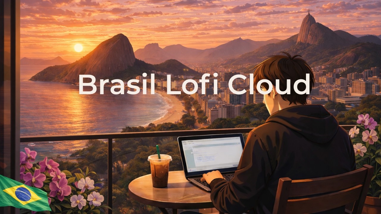 São Paulo LoFi – Brazilian Urban Chill for Cafes & Terraces | 1 Hour LATAM ☁️