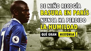 Era recolector de BASURA, con HUMILDAD ya es CAMPEÓN DEL MUNDO, N'Golo Kanté | Qué Gran Historia