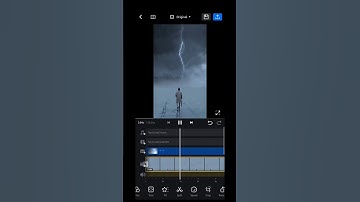 Vn thunder effects tutorial  | #vn #shorts #effects #tutorial #youtubeshorts