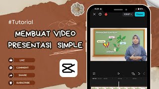 Cara Membuat Video Presentasi Pembelajaran di Aplikasi Capcut | iOS & Android