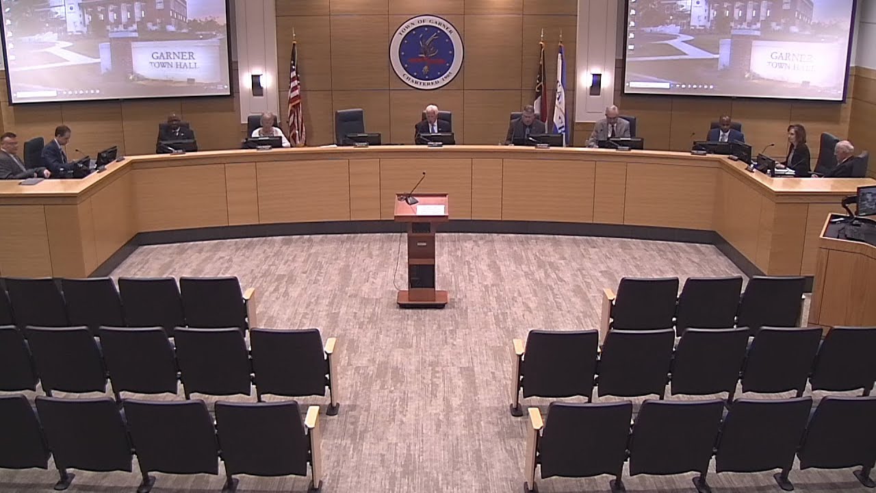 Garner Town Council June 3, 2019 YouTube