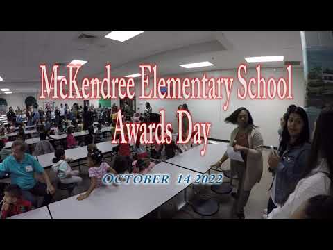 McKendree Elementary School   Awards Day