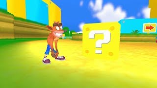 What If Crash Bandicoot Was In Super Mario?