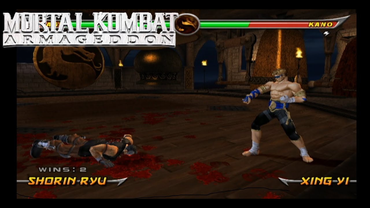 Mortal Kombat ARMAGEDDON JOHNNY CAGE MAX DIFFICULTY
