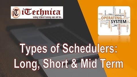 15. Types of Schedulers