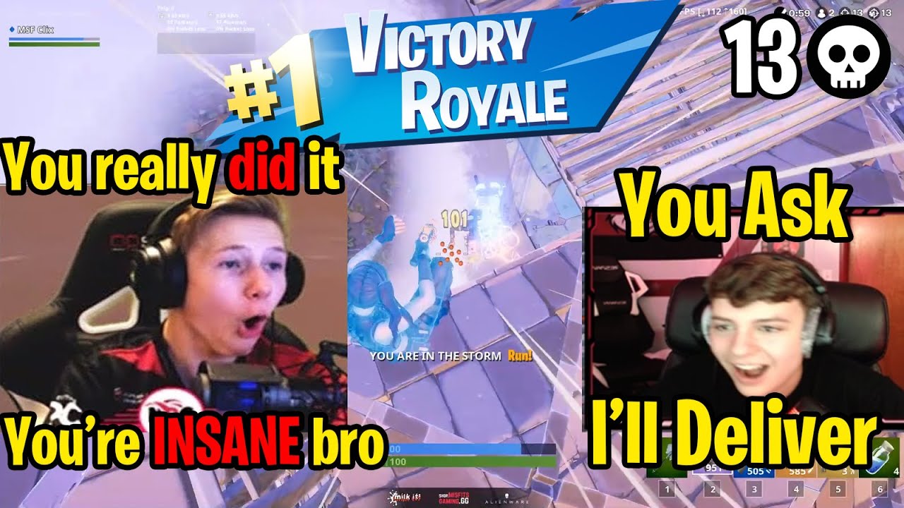 MSF Clix *SHOCKS* Mrsavage After Asking Him to do This In Champions Solo Cash Cup