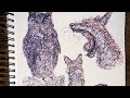 1 Hour Uncut TikTok LIVE – Ambidextrous Chaos Drawing Session With Chat #180