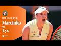 Petra Marcinko vs Eva Lys | Round One | Roland Garros 2026 Highlights 🇫🇷