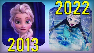 Evolution of Elsa (Frozen)