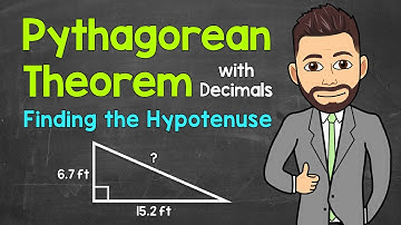Pythagorean Theorem: Finding the Length of the Hypotenuse (with Decimals) | A Step-by-Step Guide