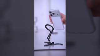 The Ultimate Folding MagSafe Stand! 📱💥 Sleek Desktop Magnetic Tripod. #shorts #gadgets #texoprime