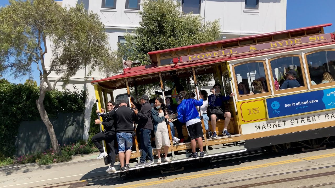 PowellHyde Cable Car 8 Hyde St & Francisco St San Francisco
