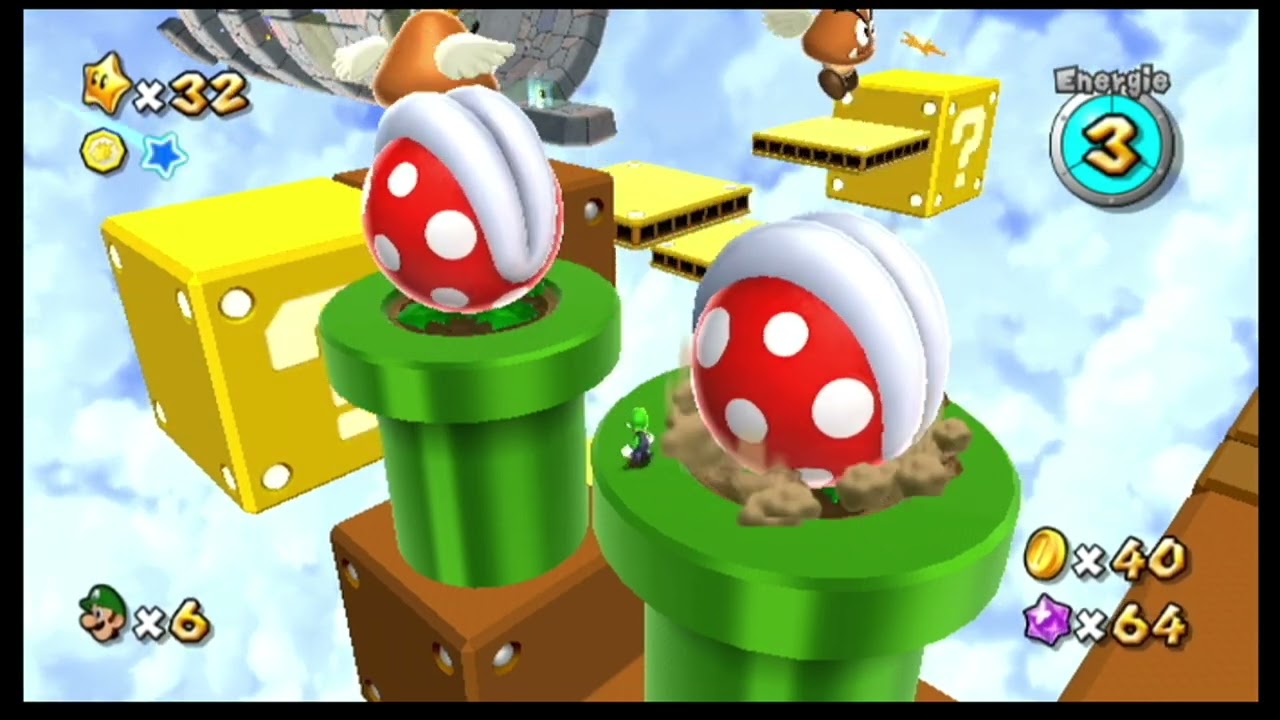 Let's play (fr) Super Mario Galaxy 2 #5 : Luigi à la rescousse